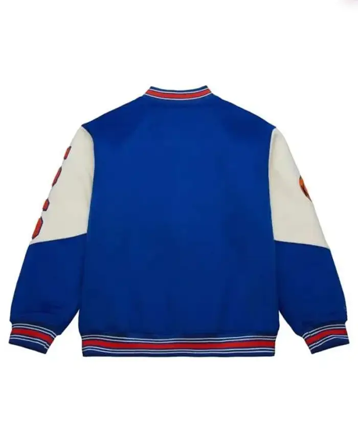 Egypt Dean Knicks Victory Parade 2026 Varsity Jacket Back