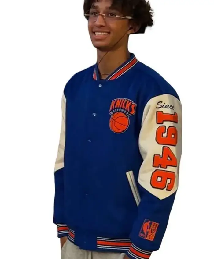 Egypt Dean Knicks Victory Parade 2026 Varsity Jacket
