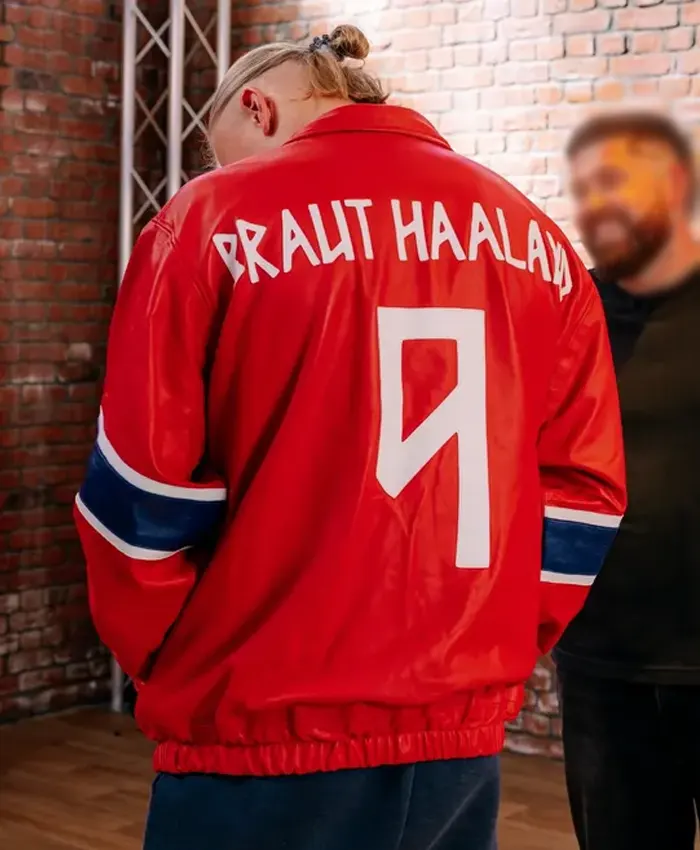 Erling Haaland Custom Norway Jacket For Sale