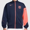 FC Barcelona 25 26 Anthem Third Track Jacket Front