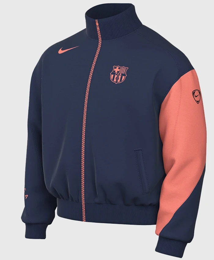 FC Barcelona 25 26 Anthem Third Track Jacket