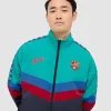FC Barcelona Retro Jacket Front