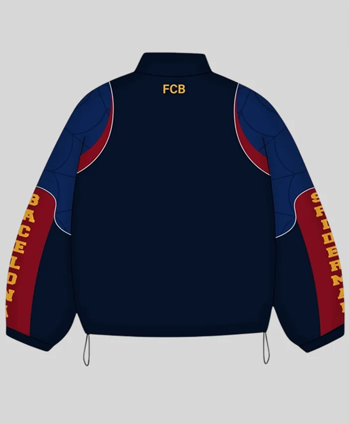 FC Barcelona x Spider Man Track Jacket For Sale