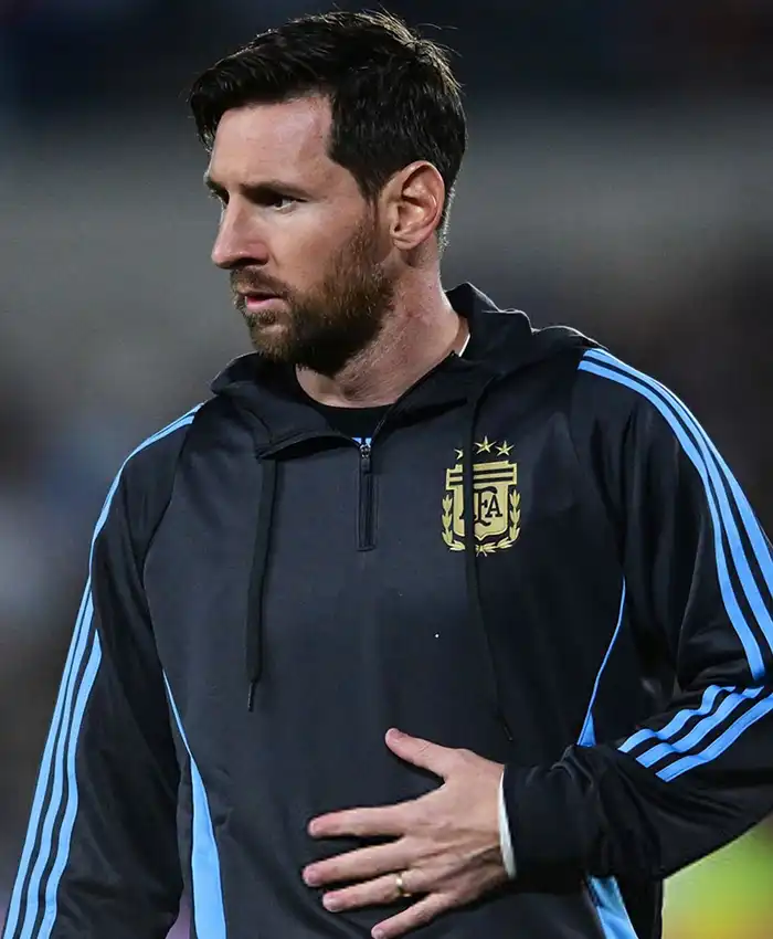 FIFA World Cup 2026 Lionel Messi Black Jacket Front