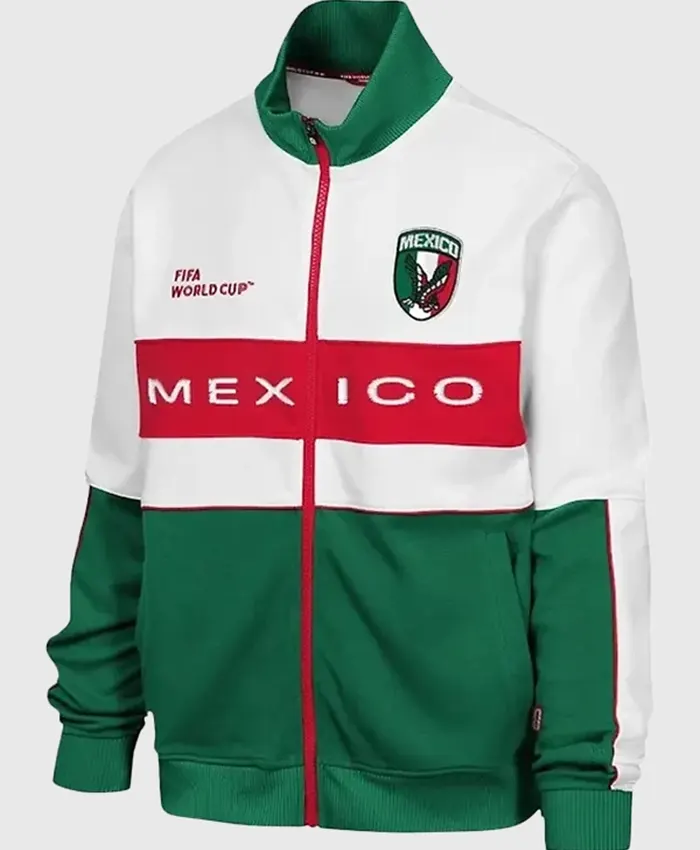 FIFA World Cup 2026 Mexico Pride Track Jacket Front