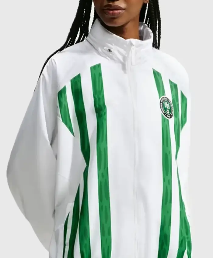 FIFA World Cup 2026 Nike x Slawn Nigeria White Jacket