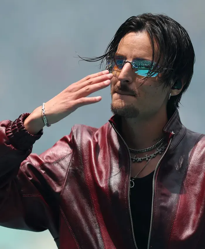 FIFA World Cup 2026 Opening Danny Ocean Leather Jacket Closeup