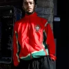 FIFA World Cup 2026 Portugal Nylon Windbreaker Jacket Front