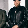 Fat Joe NBA Finals Game 3 Black Leather Jacket
