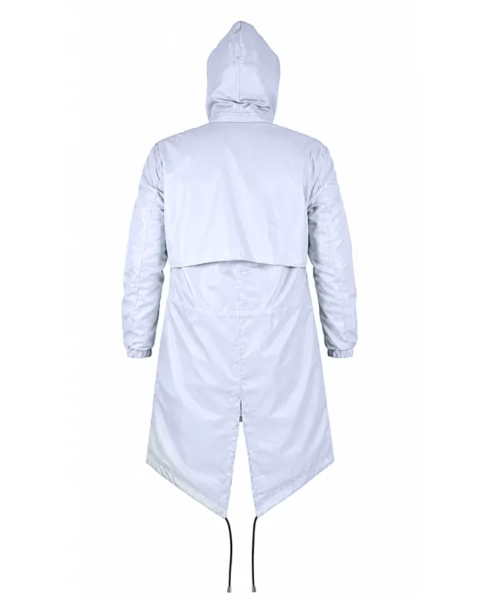 Feel The Beat Sofia Carson Silver Coat Back