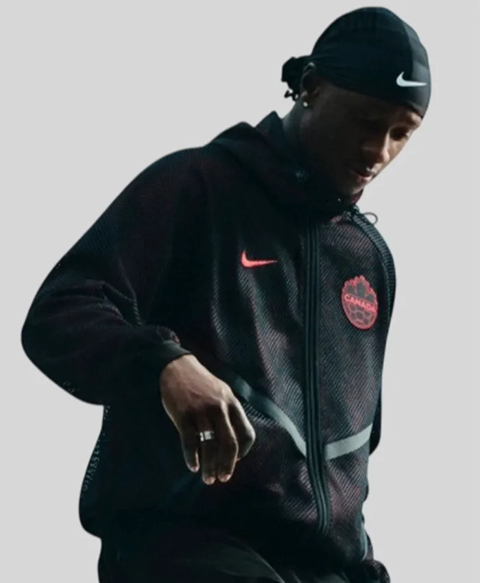 Fifa World Cup 2026 Canada Mesh Anthem Jacket For Sale