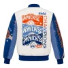 Girls Youth New York Knicks Champions 2026 Nylon Jacket Back
