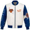Girls Youth New York Knicks Champions 2026 Nylon Jacket Front