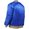 Golden State Warriors 90s NBA Royal Blue Jacket