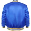 Golden State Warriors 90s NBA Royal Satin Jacket