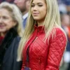 Gracie Hunt Red Leather Jacket