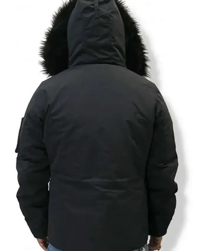 Hound Wolf Squad Resident Evil 8 Black Jacket Back