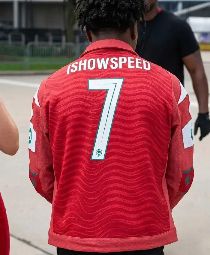 IShowSpeed Portugal Jacket Back