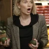 In the City Lindsay Hubbard Check Plaid Blazer For Sale