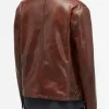 Jaafar Jackson Michael Premiere Brown Jacket Back