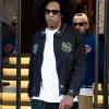 Jay-Z NBA Finals Game 3 Black Jacket Front