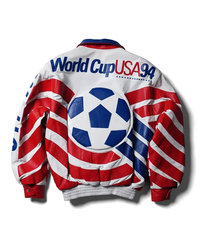Jeff Hamilton World Cup USA 94 Leather Jacket For Sale