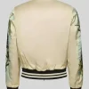 John Legend The Voice S25 Bird Print Bomber Jacket Back