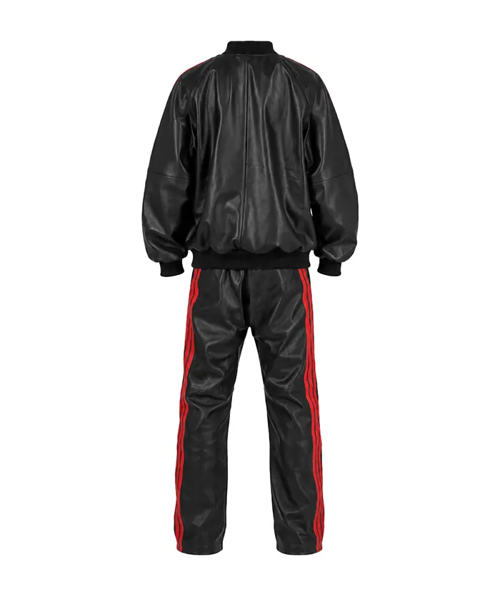 Jonathan Davis Leather Tracksuit Back