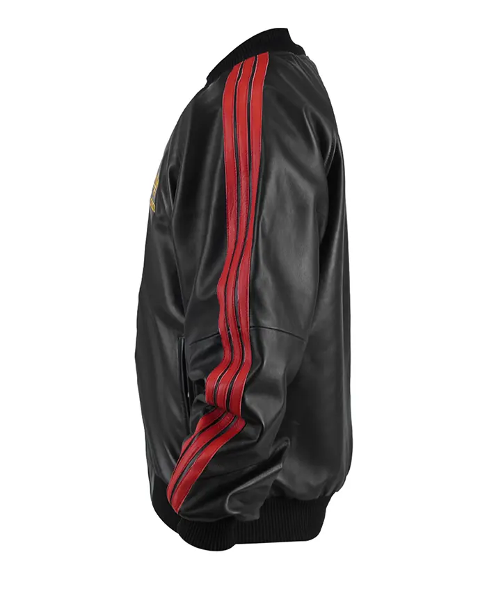 Jonathan Davis Leather Tracksuit Side