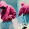 Justin Bieber x SKYLRK Pink Hooded Jacket For Sale