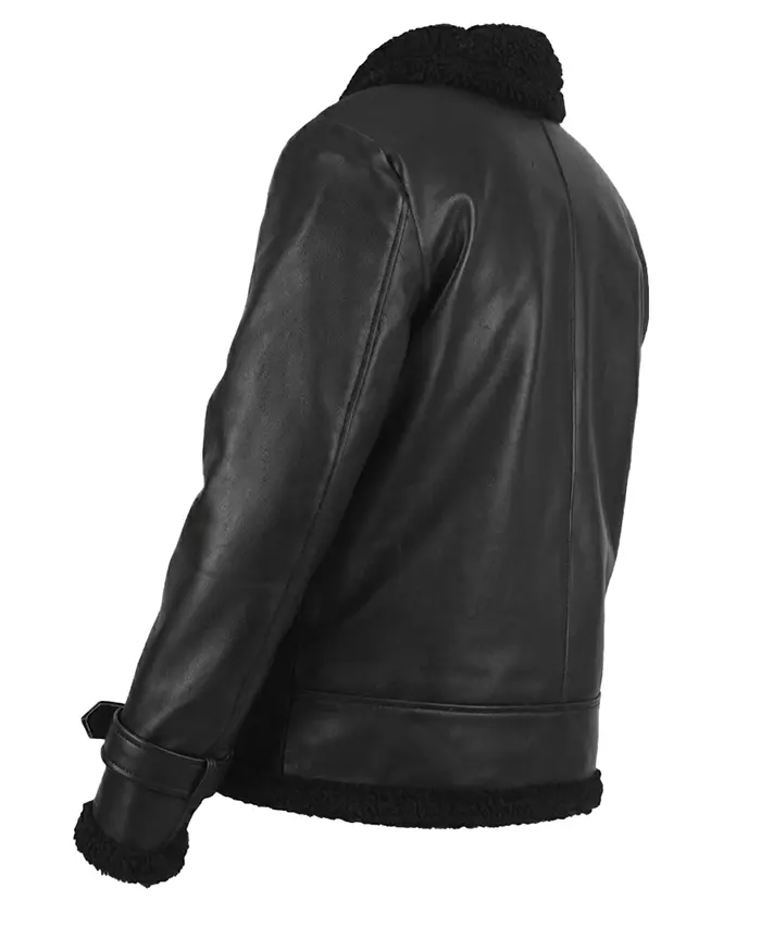 Karla Dixon Reacher S02 Black Leather Jacket Back