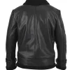 Karla Dixon Reacher S02 Black Leather Jacket For Sale
