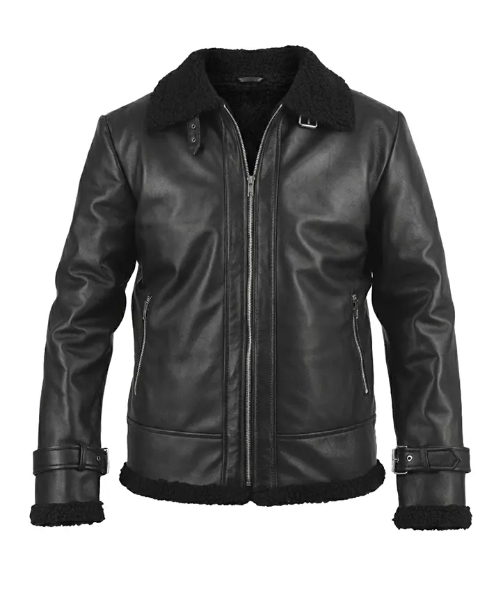 Karla Dixon Reacher S02 Black Leather Jacket