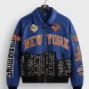 Kith New York Knicks 2026 Champions Leather Jacket