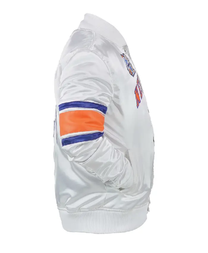 Kith New York Knicks 2026 Champions White Bomber Jacket