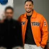 Knicks Kith x Avirex Porsche 911 Orange Jacket For Sale