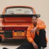 Knicks Kith x Avirex Porsche 911 Orange Jacket Front