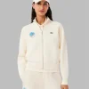 Lacoste x Olympic Heritage Cortina Off-white Jacket Front