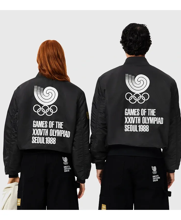 Lacoste x Olympic Heritage Seoul 1988 Bomber Jacket
