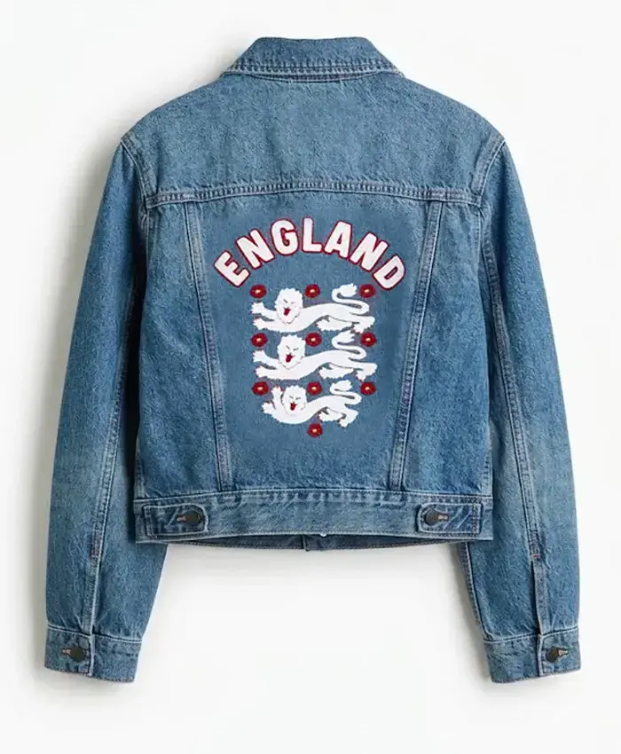 Levi’s X England World Cup Denim Jacket Back