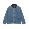 Lexie Hull Indiana Fever Denim Jacket Front
