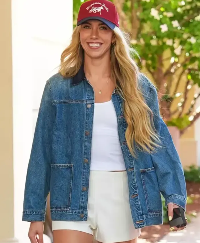 Lexie Hull Indiana Fever Denim Jacket
