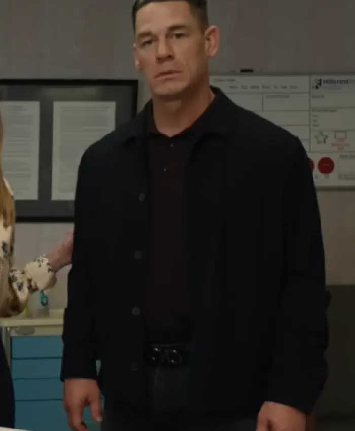 Little Brother John Cena Black Shirt Jacket