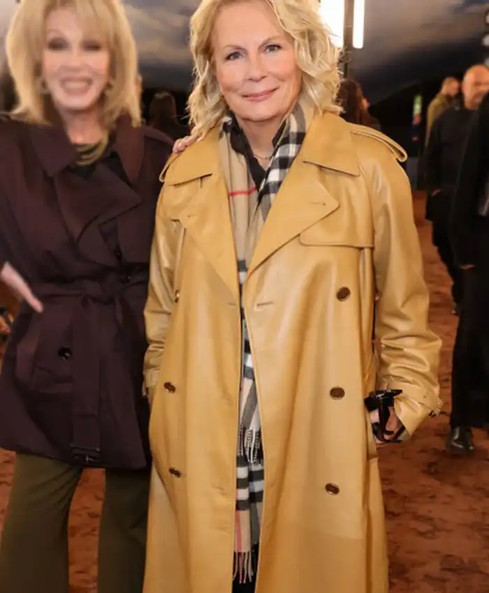 London Fashion Week 2026 Jennifer Saunders Trench Coat For Sale