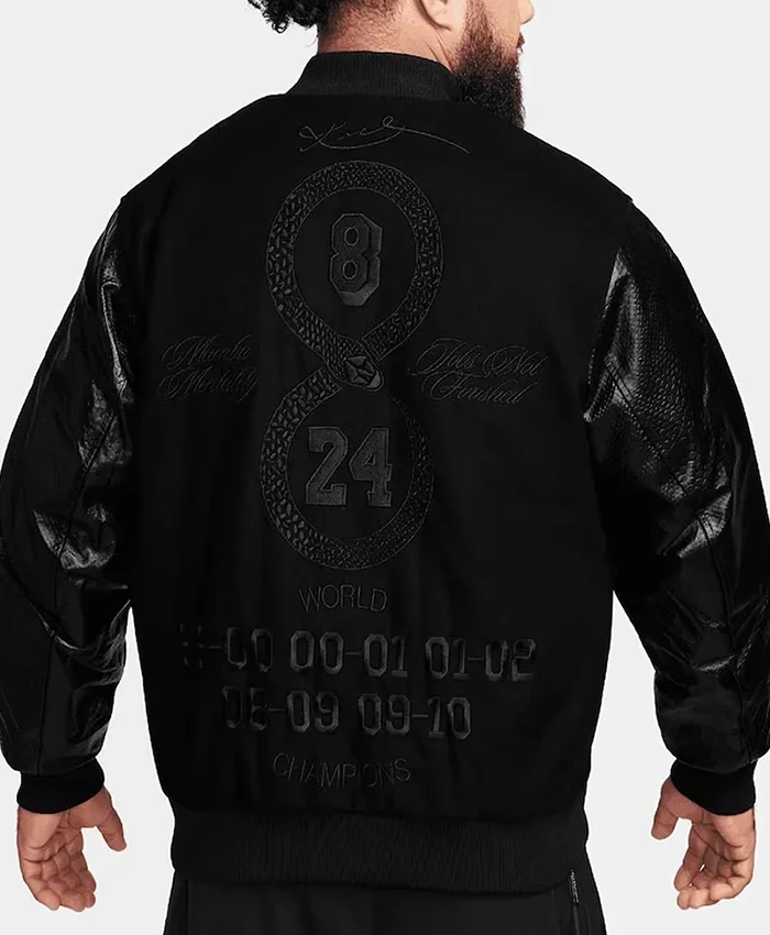 Los Angeles Lakers Kobe Bryant Destroyer Black Jacket For Sale