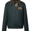 Louis Vuitton Tyler Navy Aviator Jacket