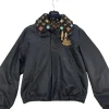 Louis Vuitton Tyler Navy Aviator Jacket Fornt
