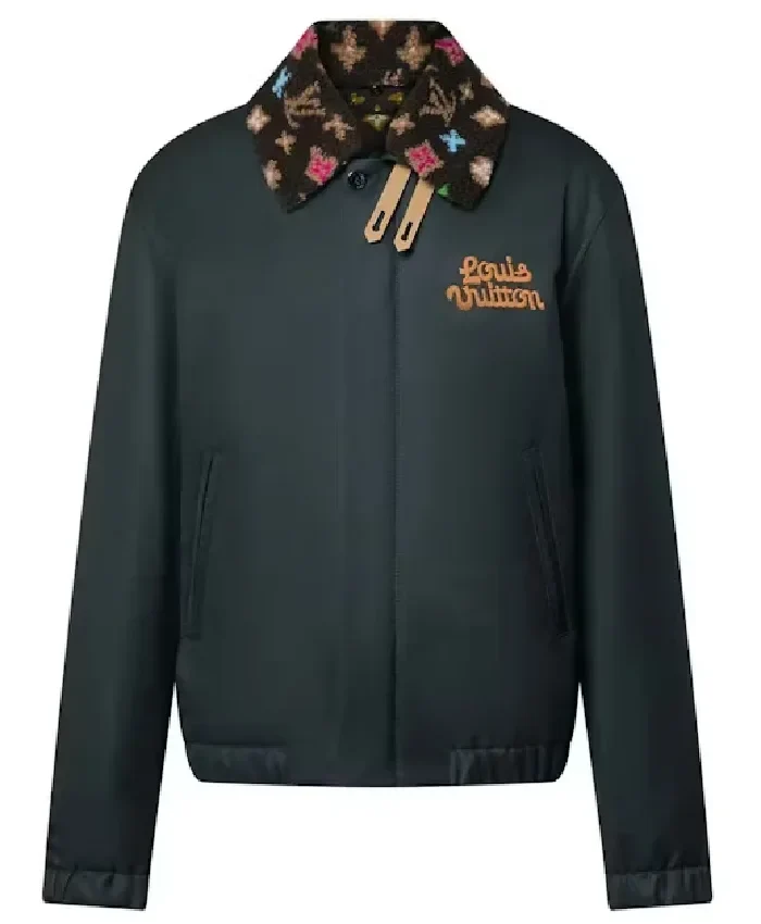Louis Vuitton Tyler Navy Aviator Jacket