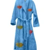Lush Lips Bathrobe Blue
