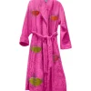 Lush Lips Bathrobe Hot Pink